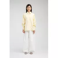 NAGITA SLAVINA X IKYK Kordelia Yellow Shirt (White Stitch)