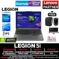 Lenovo Legion 5i i7-14650HX RTX4060 512GB SSD 16GB 165Hz Win11+OHS