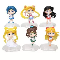 Action figure Sailor Moon Mars Venus Jupiter Uranus