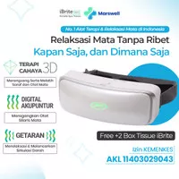 Jaco iBrite Alat Terapi Mata Minus Plus Gratis iBrite Therapy Tissue