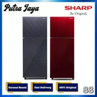 Sharp Kulkas 2 Pintu SJ-246XG-MR/MS / SJ 246 XGMR / SJ 246 XGMS