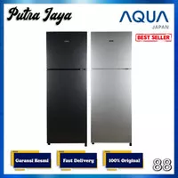 AQUA SANYO KULKAS 2 PINTU AQR-D251 AQRD251 AQRD 251 - Garansi Resmi