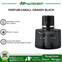 Parfum Mobil Cair Carall Grandy Jepang Black Air Freshener Luxur Japan