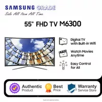 SAMSUNG 55 Full HD Curved Smart TV M6300 - UA55M6300AK