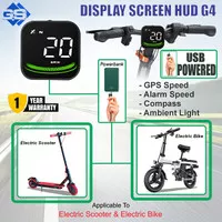 SPEDOMETER DIGITAL / SPEDO HUD G4 / SPEED ALARM MOBIL / COMPASS