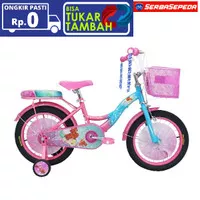 Sepeda Anak 12 / 16 / 18 Inci Element Mermaid