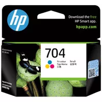 TINTA HP 704 COLOUR / CARTRIDGE HP 704 ORIGINAL PRINTER 2010 2060