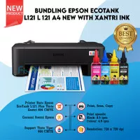 PRINTER EPSON L120 Hitam Print Warna Infus Modif Ink tank Pabrik RESMI