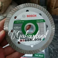 Mata Gerinda potong Keramik 4 Inch BOSCH TURBO pisau pemotong Granit..