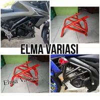 Crashbar Tubular Vixion R 155 Vva, All New Vixion, Vixion 2017, Vixion 2018, Vixion 2019, Vixion 2020, Vixion 2021, Vixion 2022, Vixion 2023, Vixion 2024 Plus Jalu Frame Slyder