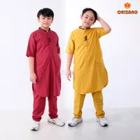 Setelan Baju Koko Anak Laki Laki Busana Muslim Cowok ORIZANO