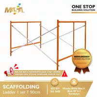 LADDER FRAME STEGER PERANCAH SCAFFOLDING T90 SNI (1 SET) BERKUALITAS