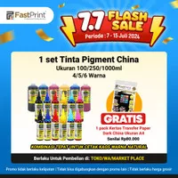 Tinta Pigment Art Paper China Epson - Black - 100 ML