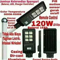 Lampu Jalan Solar Cell / PJU LED 60 Watt / Solar Street Light 60 Watt