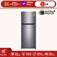 LEMARI ES LG 2 PINTU GN B215 SMART INVERTER KULKAS LG 2PINTU GNB215SQ