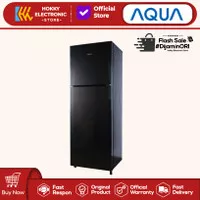 KULKAS AQUA SANYO JAPAN AQR D270 DS LEMARI ES 2 PINTU AQUA AQRD270DS