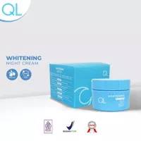 QL whitening night cream 18gr