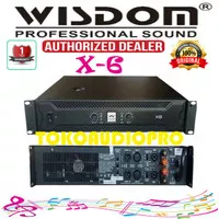 Power Wisdom X6 Power Amplifier Wisdom X-6