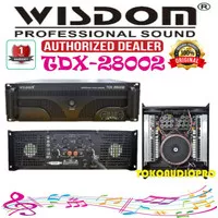 Power Wisdom TDX28002 2-Channel Power Amplifier Wisdom Tdx-28002