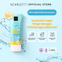 Scarlett Whitening Ultra Light Daily Sunscreen SPF 50+ PA++++ 
