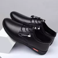 JS Sepatu Kerja Pria Terbaru Pantofel Cowok Keren Kekinian JK-005