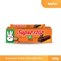 Wafer Coklat Superstar Triple Chocolate Box
