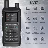 HT scom UV17 L handy talkie scom dualband