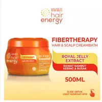 Makarizo Hair Energy Hair Scalp Creambath 500g Royal Jelly