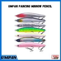 Umpan pancing minnow Pencil sinking 12g/16g lure pencil swimbait MN185