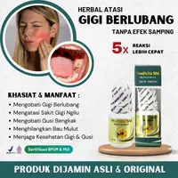 Obat Herbal Gigi Berlubang, Perontok Gigi Bolong, Sakit gigi Ngilu