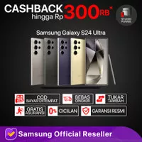 Samsung Galaxy S24 Ultra 12/256GB | 12/512GB | 12/1TB Garansi Resmi