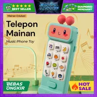 Telepon Mainan Anak Edukasi Musik Kids Musical Phone Toy