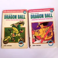 Komik dragon ball edisi baru no 17 dan 34 
