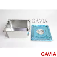 Food Pan + Tutup Deep Fryer Stainless Steel GAVIA LS-11-16 Promo