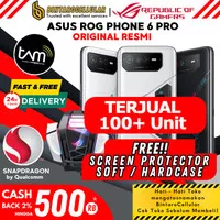 TAM | Asus Rog Phone 6 Pro 8/256GB 12/256GB 18/512GB Garansi Resmi 1th