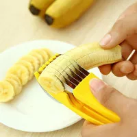 Alat Pemotong Pisang Banana Slicer Cutter Multifungsi Stainless Steel