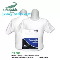 Crocodile Junior Kaos dalam Anak 511-806 KATUN POLOS Original 