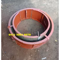 Cetakan Gorong Gorong Beton 80 x 50 cm - Cetakan Buis Beton