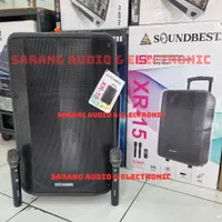 Speaker Portable SOUNDBEST XR15 ORIGINAL XR 15 Wireless 15 inch XR-15
