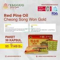 100% RED PINE OIL ORIGINAL JEOK SONG WON / CHEONG SONG WON-30Caps