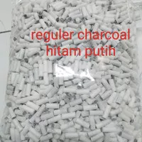 busa filter reguler charcoal hitam putih 1kg