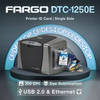 ID CARD PRINTER FARGO DTC 1250 - PRINTER FARGO DTC1250E | DTC1250 E