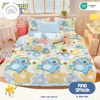 Sprei set katun Star Dino splash b uk200|180|160|140|120|100|90