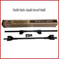 cross bar autoboy roof/roof rail autoboy/kaki rak jepit autoboy