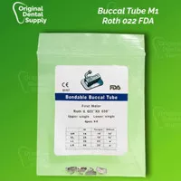 Buccal Tube M1 buccal Tube first molar FDA dental pengunci Behel gigi