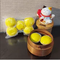 Bakpao Telur Asin Grade A Frozen Dimsum (Isi 5 pcs)