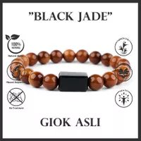 Gelang Kaukah Black Jade Asli Gelang Kesehatan Original