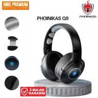 Headset Headphone Gaming Bass Wireless Phoinikas Q9 Pro Bluetooth Game