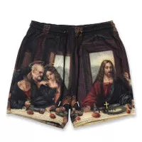 CELANA BASKET FASHION CASUAL KINETIC THE LAST SUPPER JESUS APOSTLE