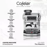Cafeler Mesin Kopi Espresso 2 Boiler Coffee Maker Otomatis Kontrol